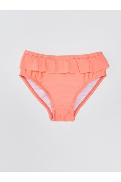 LC Waikiki Dívčí dívčí spodní díl bikin s elastickým potiskem v pase, 2dílný