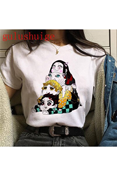 GALASHOP Kimetsu No Yaiba تي شيرت كارتوني مضحك Mod22