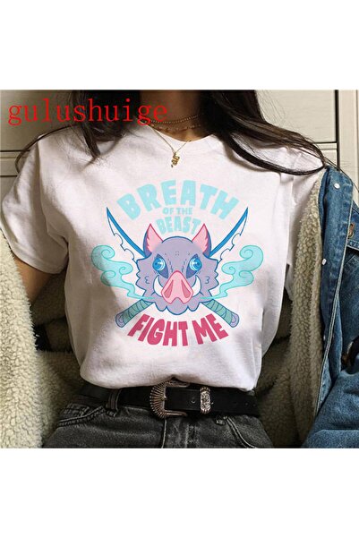 GALASHOP Kimetsu No Yaiba تي شيرت كارتوني مضحك Mod51