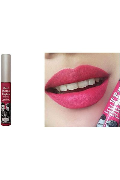 the balm Meet Matte Hughes Lipstick Sensmental
