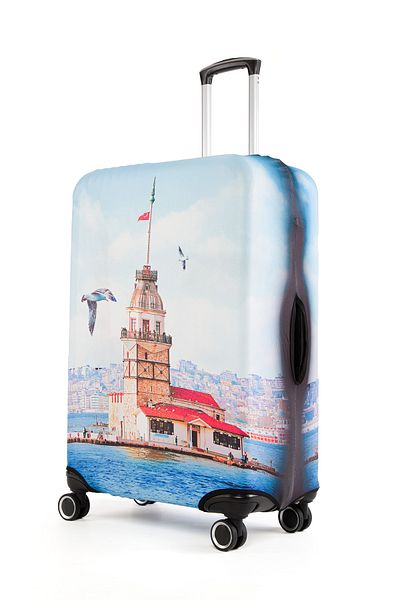BAGzy Maiden's Tower Large Size Luggage Cover