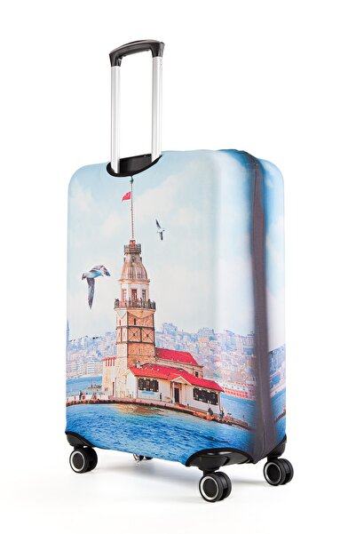 BAGzy Maiden's Tower Large Size Luggage Cover