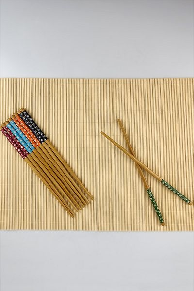 Digithome Bamboo 10-Piece Chopsticks Chopsticks Set - Thn75537 C1-1-18