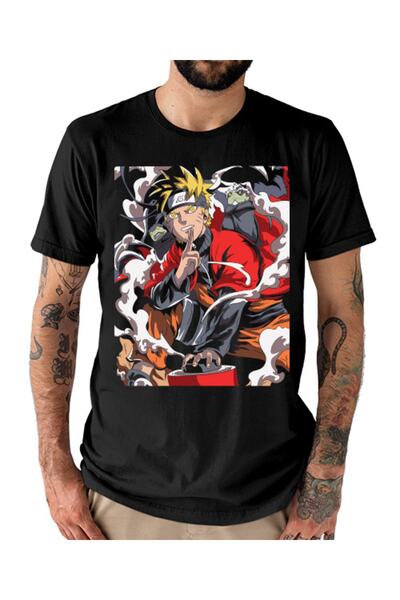 GALASHOP Naruto Hokage Sage Kurbağa Modu Unisex Tişört