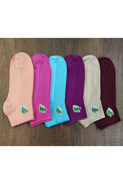 erceys Дамски безшевни къси чорапи до глезена Lacoste с 6 чифта бамбукови пръсти