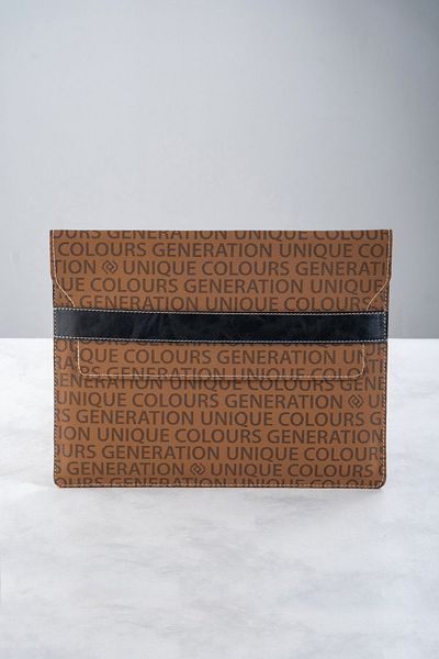DK LEATHER حافظة كمبيوتر محمول متوافقة مع الكمبيوتر المحمول مقاس 13 13.3 13.6 14 بوصة باللون البني M1 M2 حقيبة ماك بوك اير برو