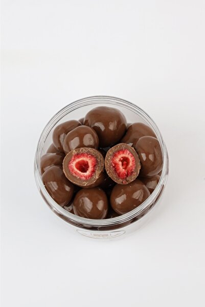 Antep Pazarı Çikolata Kaplı Çilek Draje (freeze Dried Çilek) 125 Gr