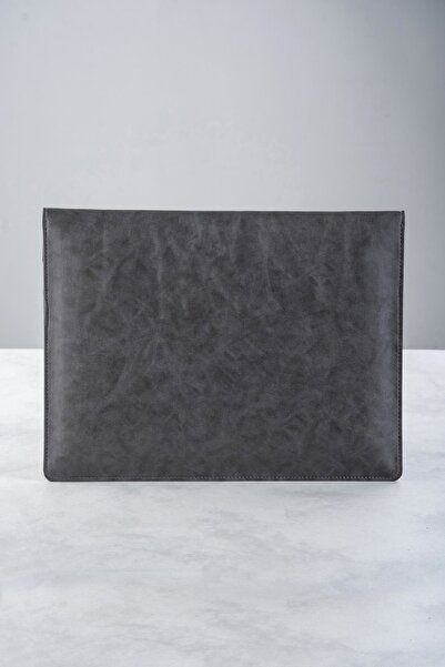 DK LEATHER Сірий чохол зі штучної шкіри 13 133 136 для Macbook Air Pro M1 M2 M3, сумісний з Macbook Air Pro M1 M2 M3