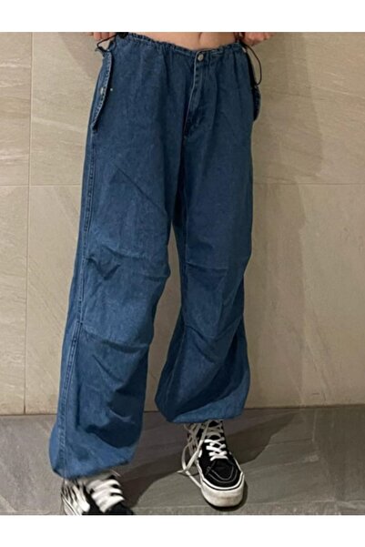 DENİKK Тактически панталони от деним Y2k