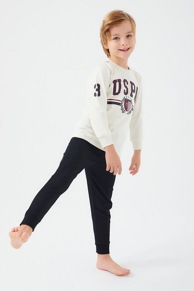 U.S. Polo Assn. Costum dublu pentru băiat cu licență 1191