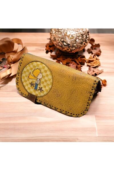 Şaşıkedi Otantik El Işçiliği Tasarım Para Cüzdanı Küçük Prens Hediye