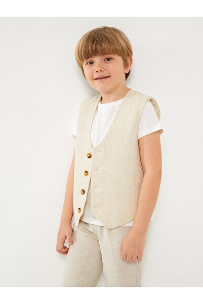 LC Waikiki V Yaka Erkek Çocuk Yelek