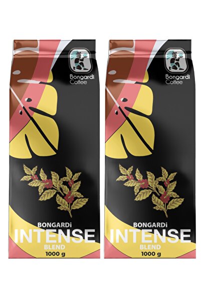 Bongardi Coffee İntense Blend Espresso Kahve 2x1000g (ÇEKİRDEK VEYA ÖĞÜTÜLMÜŞ SEÇİLEBİLİR)