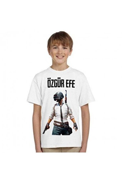 GALASHOP Pubg Kişiye Özel Isim Yazılı Baskılı Tişörtt