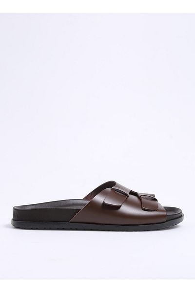 Fabrika Men's Brown Slippers