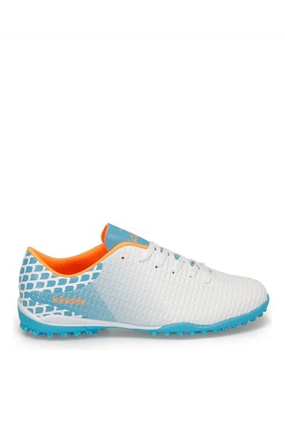 Kinetix Ανδρικά παπούτσια ποδοσφαίρου Sergi Tx 3fx Orthopedic White Turquoise Astroturf