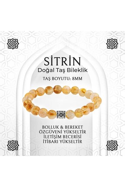 Saff Doğal Taş سوار من حجر السترين الطبيعي - 8 ملم