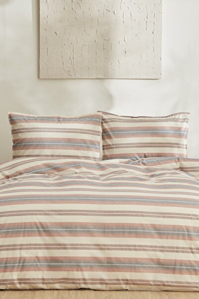 Karaca Home Tahara Одномісний комплект постільної білизни Terracota