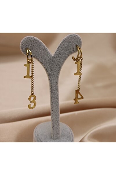 Vitastyle الذهب 13-14 عدد نموذج القرط