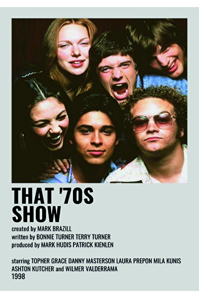 That '70s Show Film Info Card Wall Poster
