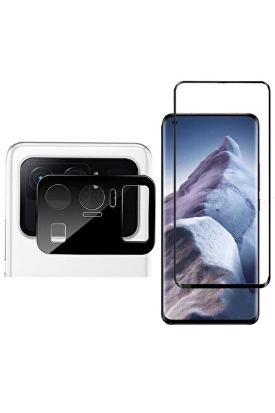 Smody Xiaomi Mi 11 Ultra Ekran Koruyucu Kavisli Pet Nano Film +3d Kamera Lens...