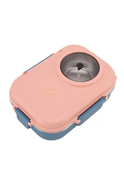 Vagonlife Bento 1100ml Lunchbox Yeni Koleksiyon Tek Katlı Çelik Sefer Tası Ka...