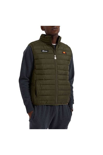 Ellesse Herren Stepp-Weste BARDY - Gilet, ärmellos, Stehkragen, Reißverschluss