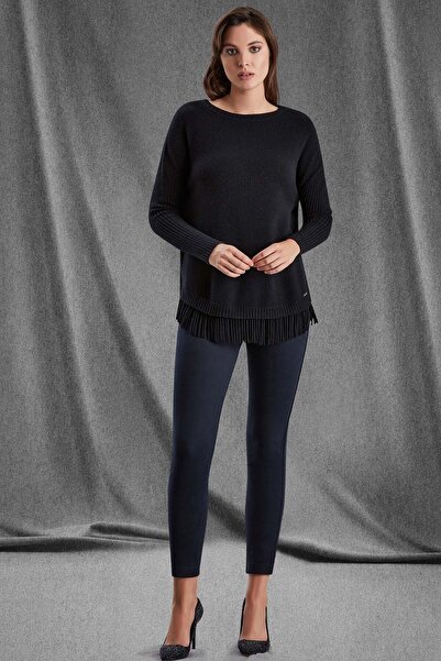 Guitar Havuç Paça Lacivert Gabardin Pantolon