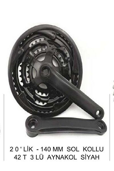 Golden Bisiklet 140mm Sol Kollu 42t 3'lü Aynakol