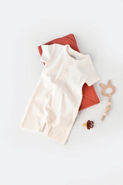 BabyCosy بذلة قصيرة الأكمام