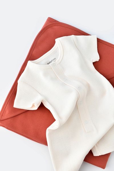 BabyCosy بذلة قصيرة الأكمام
