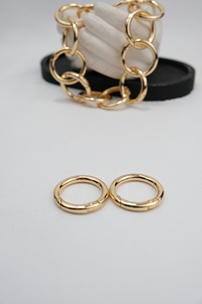 Prestij Boncuk 2 Τεμάχια Δαχτυλίδι ιμάντα τσάντας ελατηρίου 2,5 cm 1 ζευγάρι