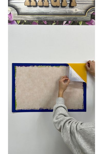 Akıllı Kağıt لوحات بروف ملونة - لاصقة، 60x90 موديل 15