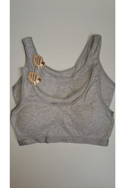 NARIYA Γυναικείο σουτιέν Βαμβακερό 2 τεμάχια με 2 μαξιλαράκια μέσα σε συσκευασία Half Athlete Plus Size Bra Bustier