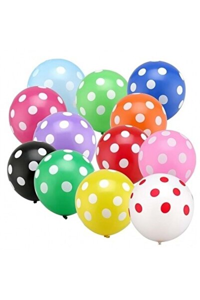 Nedi Balon Perakende Baskılı Ç.ç.pembe Puanlı 14 Lü Pm-12148