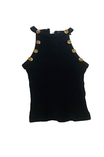 Woorage Детска памучна блуза с копчета и къс ръкав за плуване