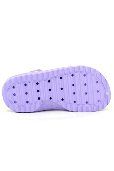 Sonimix Ez129.01 Ortopedik Yüksek Ölçekli Sabo Cross Hastane Aşçı Hemşire Doktor Terliği - Lila