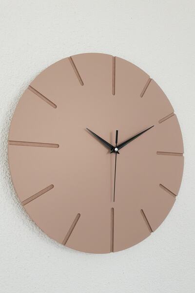 BAN MOD Kopya - Dekoratif Özel Tasarım Ahşap El Yapımı Duvar Saati