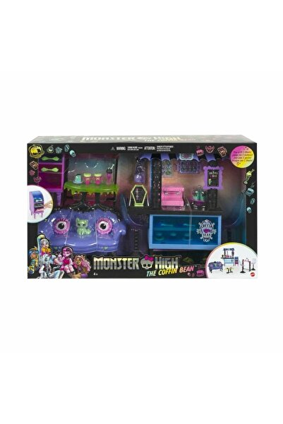 Barbie Hhk65 Monster High Coffin Bean Restoran Oyun Seti