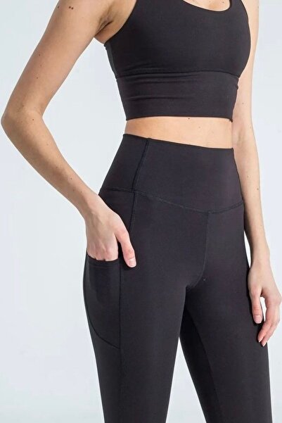 Yoga Studio Amazon Cepli Sporcu Tayt