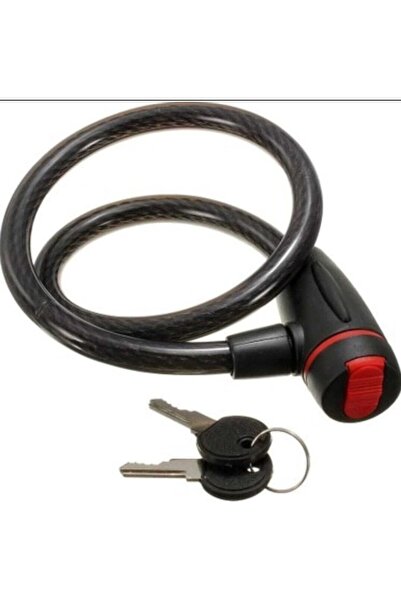 ÇEÇEN HOME Κλειδαριά ποδηλάτου με διπλό κλειδί 60εκ