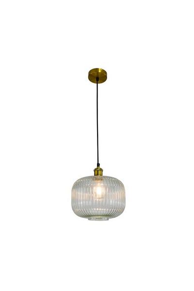 demet habek mylights Mylights Rustic Vintage Transparent Glass Single Pendant Lamp Bedside Corridor Hall Living Room Hotel Lighting