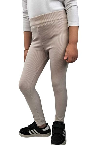 KAVİN KİDS Girls' Ribbed Tights