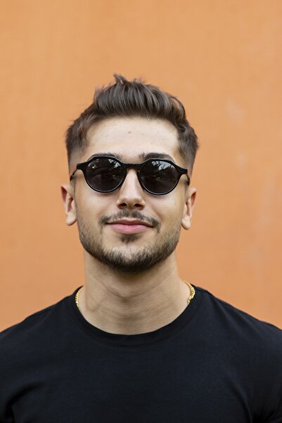 Focus On Moly Black Polarized Men's Sunglasses