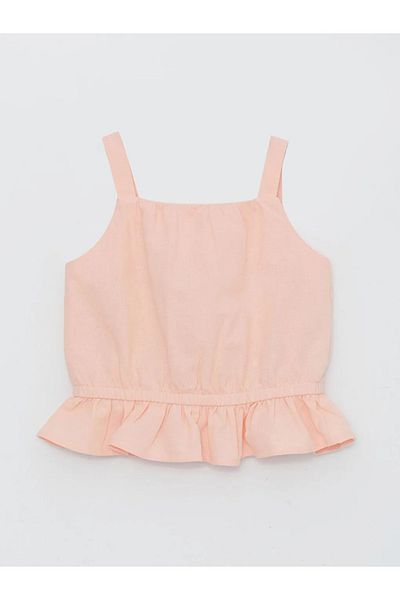 LC Waikiki Lcw Baby Bluse und Rock mit eckigem Kragen für Baby-Mädchen, 2er-Set