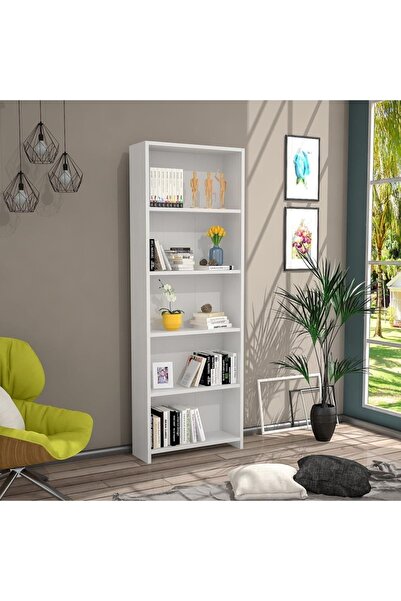 şekercioğlu 5 Raflı Kitaplık