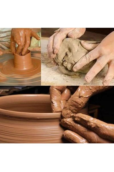 Südor 10 Air Drying Ceramic Clay Plasticine 500 Gr Brown