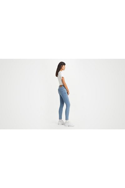 Levi's 721™ Тесни дамски дънки с висока талия - Светли сини вълни