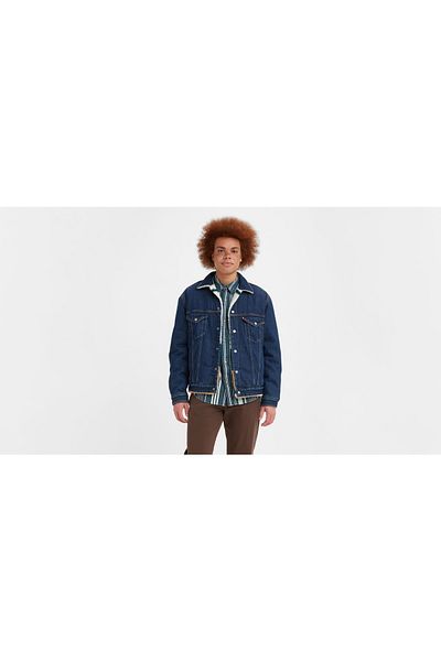 Levi's Ανδρικό μπουφάν Trucker Sherpa - Μετατρέψιμο Vintage Fit