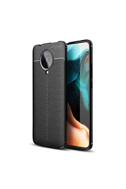 ZM STORE Xiaomi Poco F2 Pro Kılıf Deri Yüzey Görünümlü Harika Kesim Niss Kapak